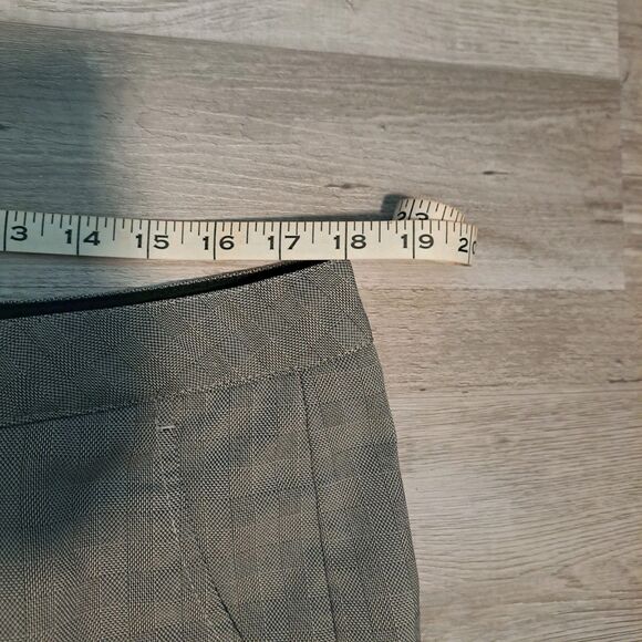 Travis Mathew Mens 36 Windowpane Gray Performance 10" Inseam Shorts Golf Casual - Picture 6 of 10